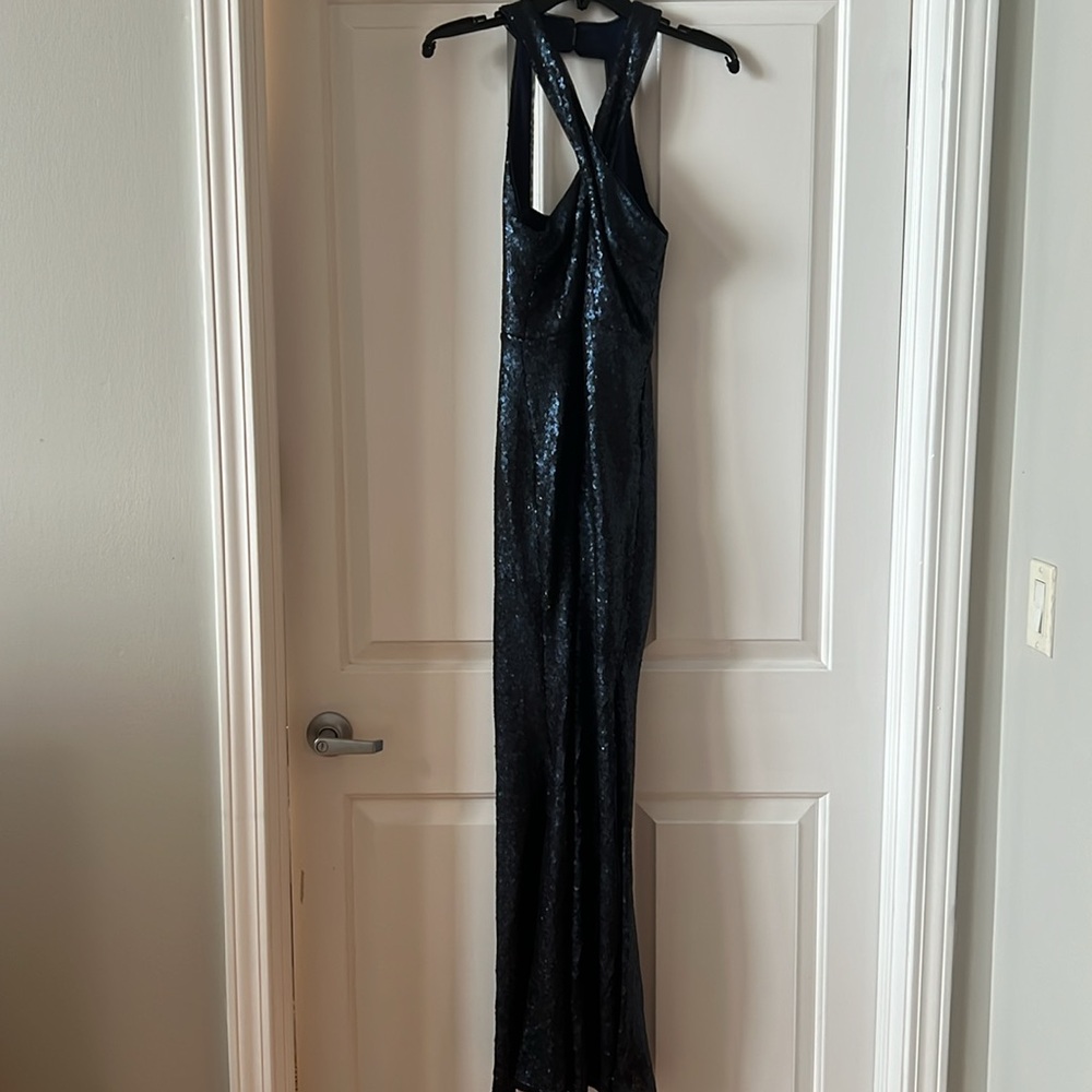 Aqua Formal sequined dress - Picture 2 of 5